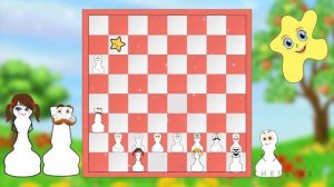 Шахматы для детей. Эпизод 5 "Вертикаль, горизонталь, диагональ"