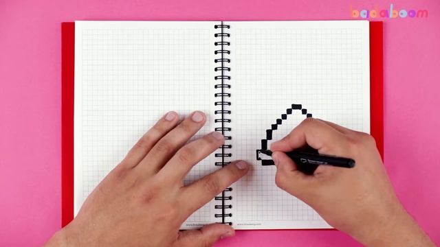 Рисунки по клеточкам. Сочная морковка смотреть онлайн