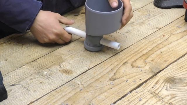 ИДЕЯ ИЗ ОБЫЧНОГО ПВХ ПЕРЕХОДНИКА 110х50 !!! смотреть онлайн