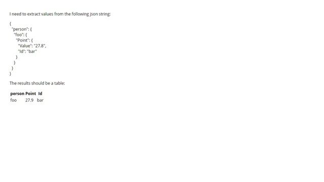 How can I extract values from a json string (1 answer) смотреть онлайн