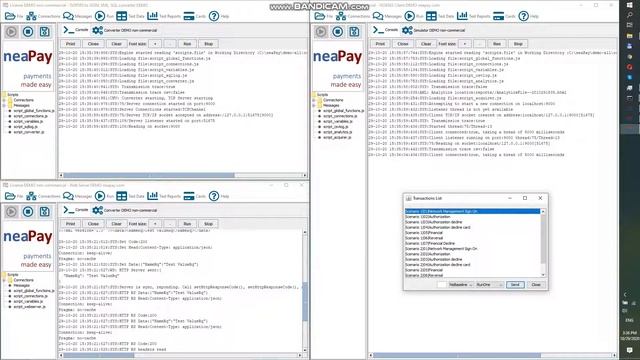 neapay ISO8583 converter to JSON XML SQL to Http Host - start& run - Part.1 смотреть онлайн