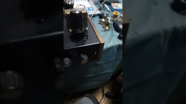 Лабораторный ламповый Усилитель 6п6с 6н9с смотреть онлайн