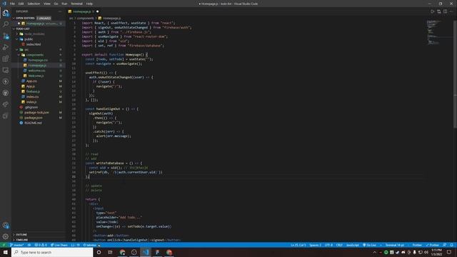 React JS | Build A Todo App using Firebase Authentication and Realtime Database | For Beginners смотреть онлайн