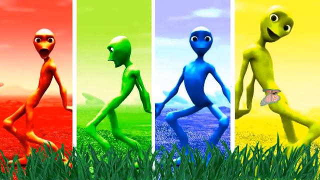 Alien Dance | Dance Song | Funny Alien Dance | Dame Tu Cosita | Green Alien Dance | Funny Alien