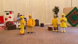 Спектакль "Колобок". Младшая группа детского музыкального театра "Антракт"