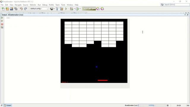 Brick Breaker Game with Java смотреть онлайн