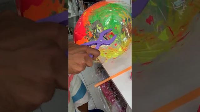 Tutorial bubble ty day ou neon - bubbles com tinta смотреть онлайн