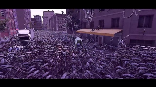 Can the Avengers stop 1 MILLION ALIENS!? (Ultimate Epic Battle Simulator 2) смотреть онлайн