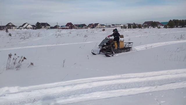Первый выезд на гусенице Super long. Теперь еду где хочу))) смотреть онлайн