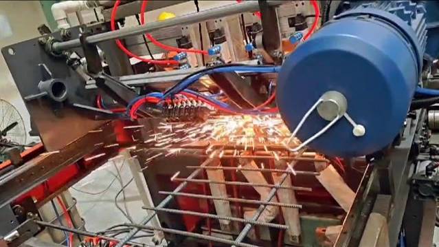 Станок для сварки плоских каркасов GWCZP-1200 TJK MACHINERY смотреть онлайн