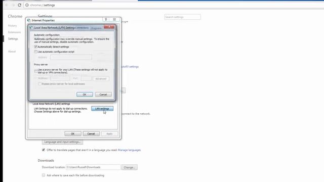 How to change the Proxy settings in Google chrome смотреть онлайн