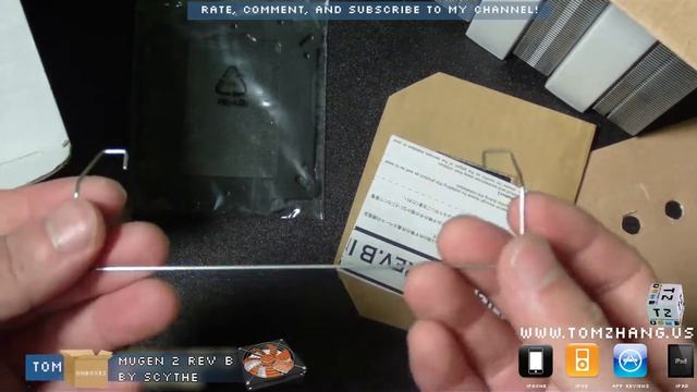 Scythe Mugen 2 CPU Fan Heatsink Air Cooler Unboxing HD смотреть онлайн