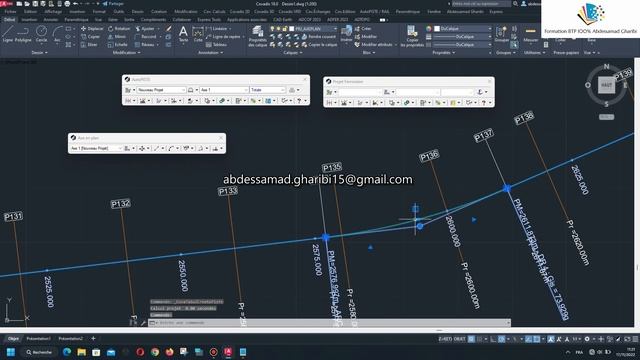 Covadis 18 et Autocad 2023 Comment Trouver Emplacement Profil Types смотреть онлайн