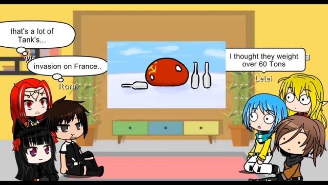 GATE React to WW2 on meth- country ball's (Requested) смотреть онлайн