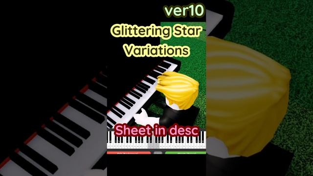 Roblox autoplay Mozart Glittering Star Variations Var.10. (sheets in description) #Shorts смотреть онлайн