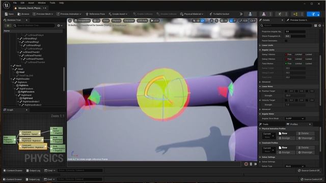 UE5 | Human Physics Constraints Setup for Ragdoll смотреть онлайн