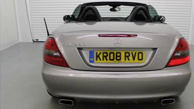 2008 Mercedes-Benz SLK SLK200 KOMPRESSOR смотреть онлайн