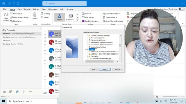 Import Contacts | Microsoft Outlook | Map Fields смотреть онлайн