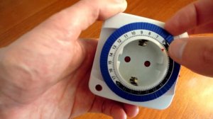 Розетка с таймером механическая - обзор и настройка GMT01A-GR