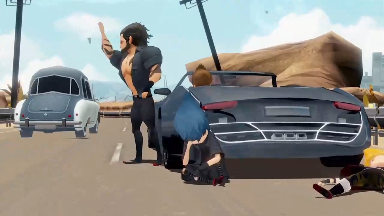 FINAL FANTASY XV POCKET EDITION: Дебютный трейлер смотреть онлайн