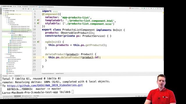 Advanced Web Apps 2019 Angular | S1P20 | Use promise in Component смотреть онлайн