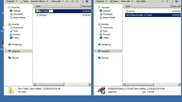 Установка и запуск старых приложений и игр под DosBox