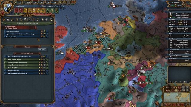The Palatinate - EU4 Ironman - Part 56 Europa Universalis IV Cossacks 1.14 смотреть онлайн