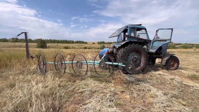 ГРАБЛИ ВОРОШИЛКИ СОЛНЫШКО НА МТЗ смотреть онлайн