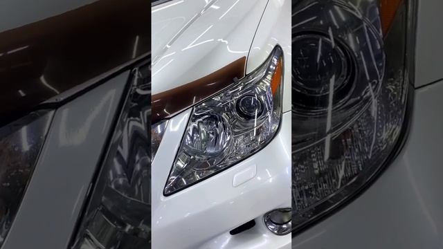 Полировка+бронирование фар в Омске. Студия SSV_Detailing. смотреть онлайн