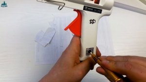 Клеевой пистолет 120 Вт с терморегулятором 100-220° - Лучший пистолет для клея с Aliexpress !!!