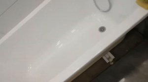 Ванна 150см в помещение 140см. режем акриловую ванну