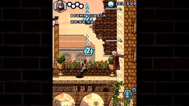 Ассасин на кнопочном телефоне Assassin's Creed: Brotherhood J2ME смотреть онлайн