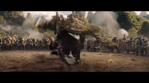 Лотар против Чернорука Мак'гора   Сцена боя   Warcraft 2016 Movie Clip HD