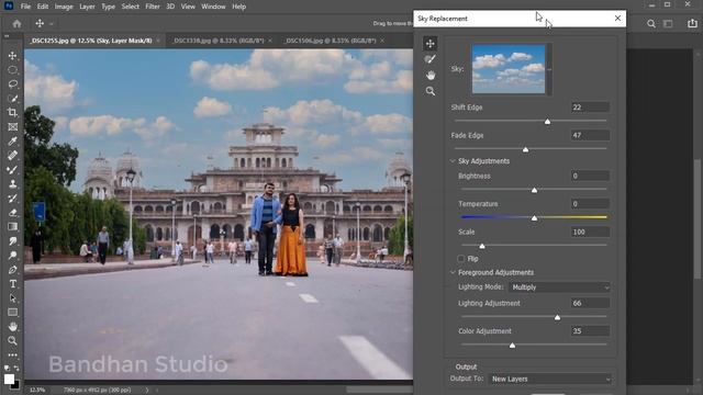 Photoshop 2021 Sky Replacement New Features || Photoshop CC 2021 || Bandhan Studio смотреть онлайн