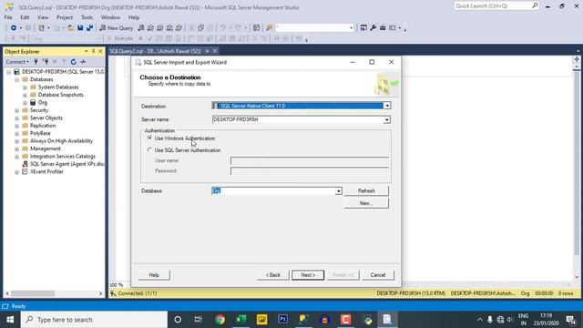 How to Import Excel File into SQL Server in Hindi | कैसे करे Excel File को Import SQL Server में смотреть онлайн