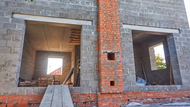 Дом из керамзитобетонных блоков, построенный своими руками смотреть онлайн