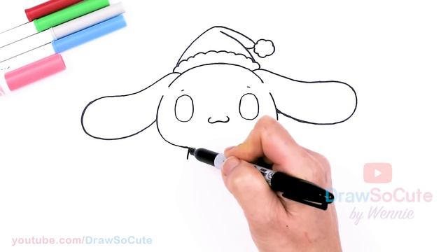 How to Draw Cinnamoroll Christmas Present Easy смотреть онлайн