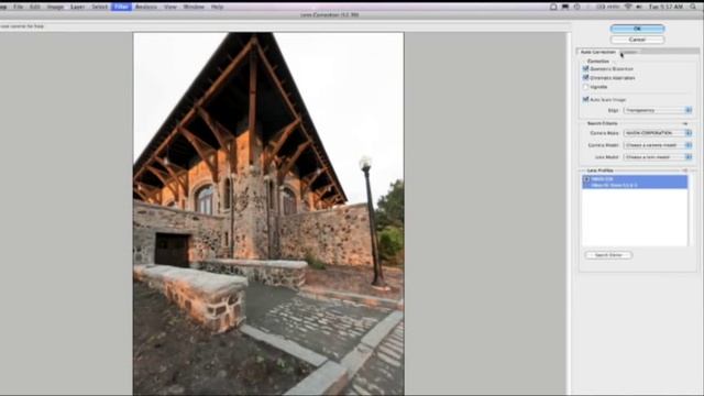 Automated Lens Correction in Photoshop CS5 смотреть онлайн
