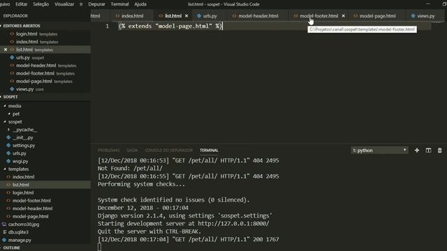 Hands-On Django! Parte 3 - Criando tela de listagem, um pouco de Bootstrap e CSS смотреть онлайн