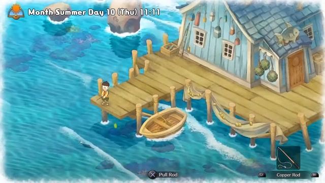 Doraemon Story of seasons how to catch beetle and marlin смотреть онлайн