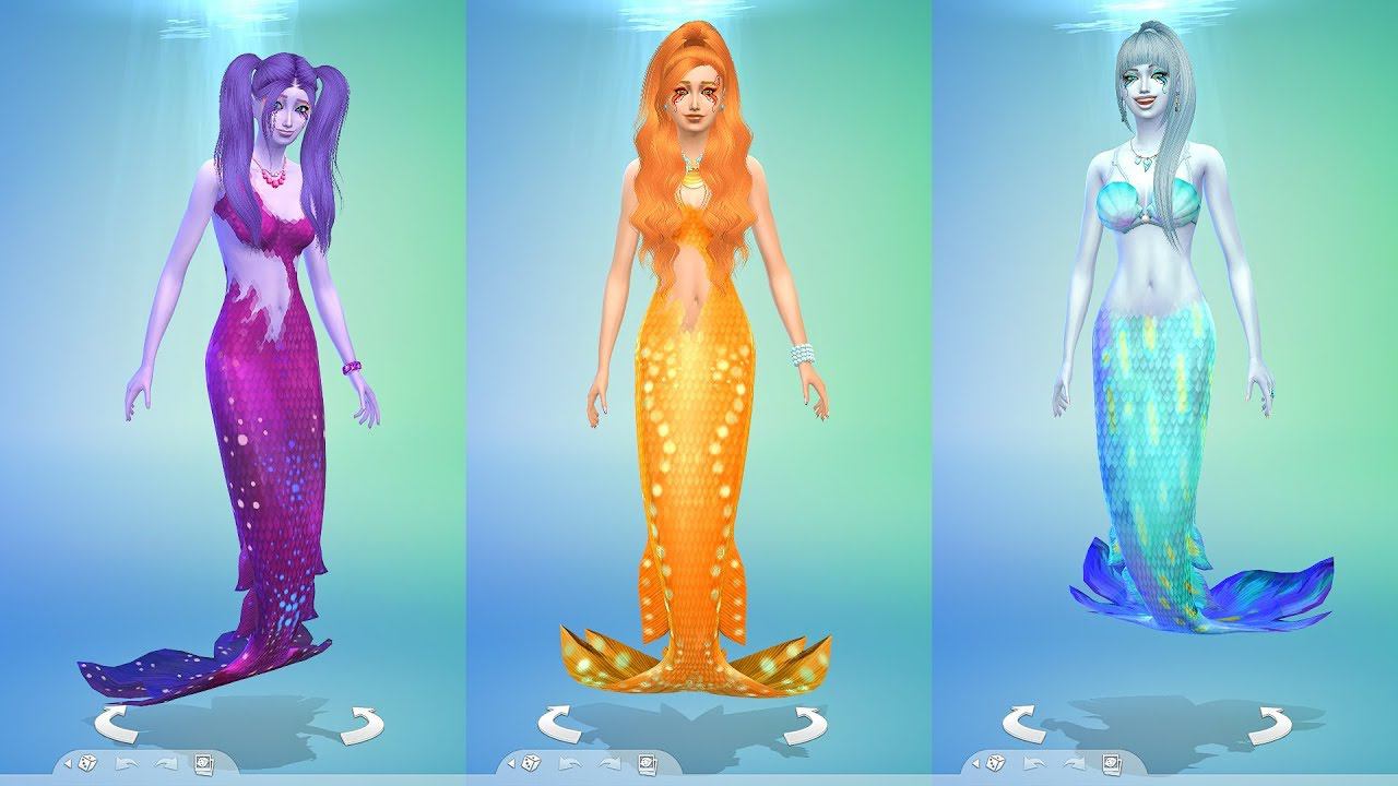 Dazzlings превращаются в русалок - The Sims 4 смотреть онлайн