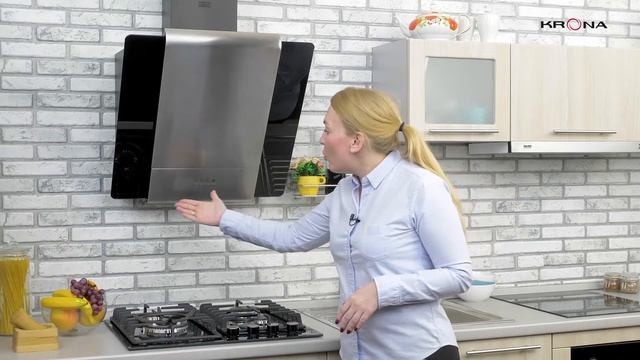 Обзор наклонной вытяжки Talli 3P от немецкого бренда KRONA смотреть онлайн