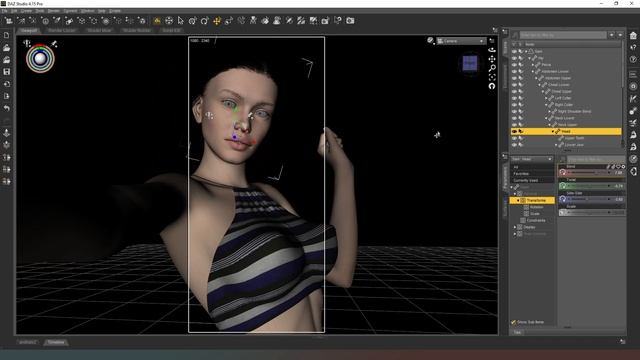 [Daz Studio] Let's render a selfie смотреть онлайн