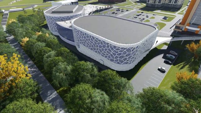 Проект МФКЦ в Кольцово. Визуализация смотреть онлайн