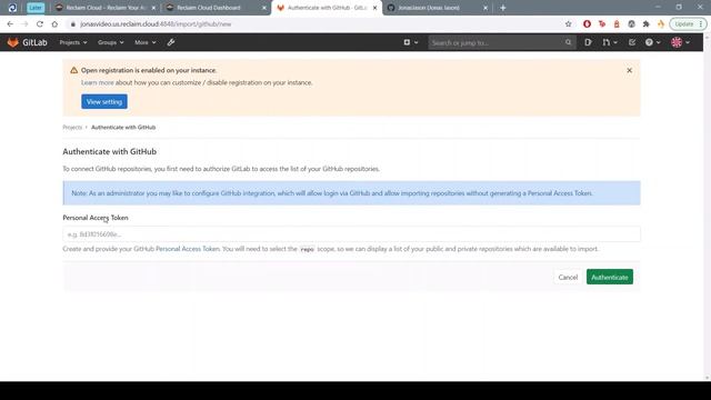 How To Set Up Your Own GitLab Server With Reclaim Cloud смотреть онлайн