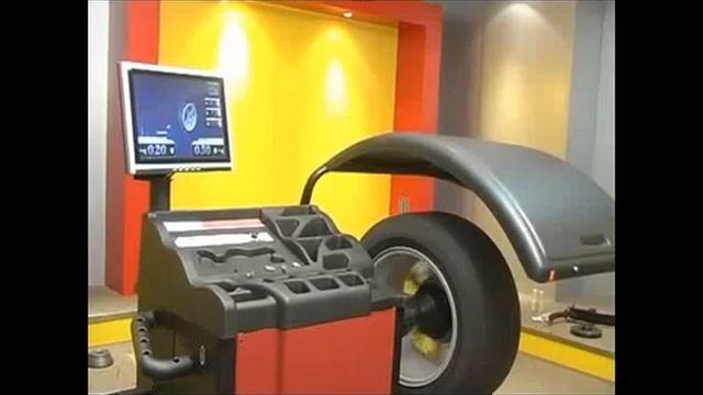 Балансировочный стенд BRIGHT CB968B автомат с LCD дисплеем смотреть онлайн
