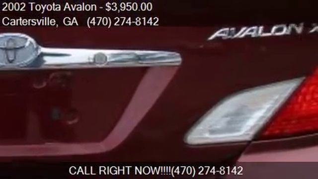 2002 Toyota Avalon XL 4dr Sedan w/Bucket Seats for sale in C смотреть онлайн