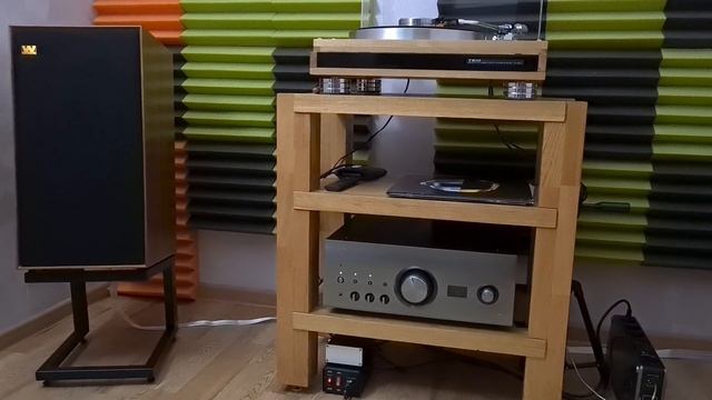 Trio Kenwood KP-800new + Denon PMA-A110. Daft Punk (video 103). смотреть онлайн