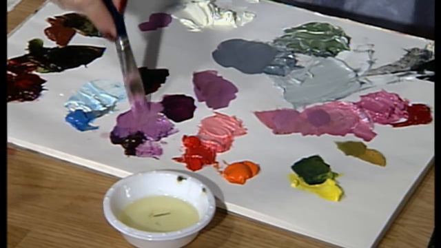 The Beauty of Oil Painting, Series 1, Episode 10 " Poppies on Gold Leaf " смотреть онлайн