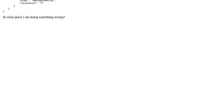 Webmasters: Google Structured Data Testing Tool giving error: "Missing '}' or object member name." смотреть онлайн
